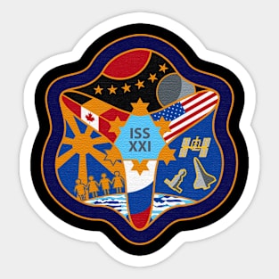 Black Panther Art - NASA Space Badge 77 Sticker